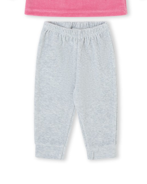 PIJAMA  NIÑA ROSA
