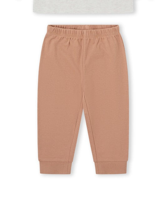 PIJAMA  NIÑO BEIGE