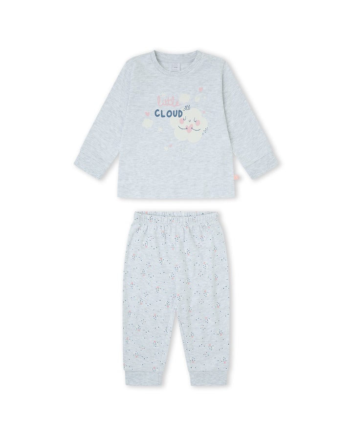 PIJAMA  NIÑA GRIS VIGORÉ