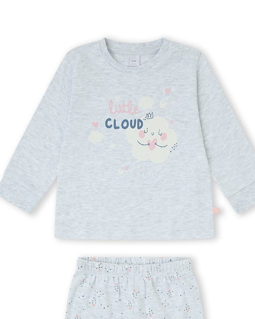 PIJAMA  NIÑA GRIS VIGORÉ