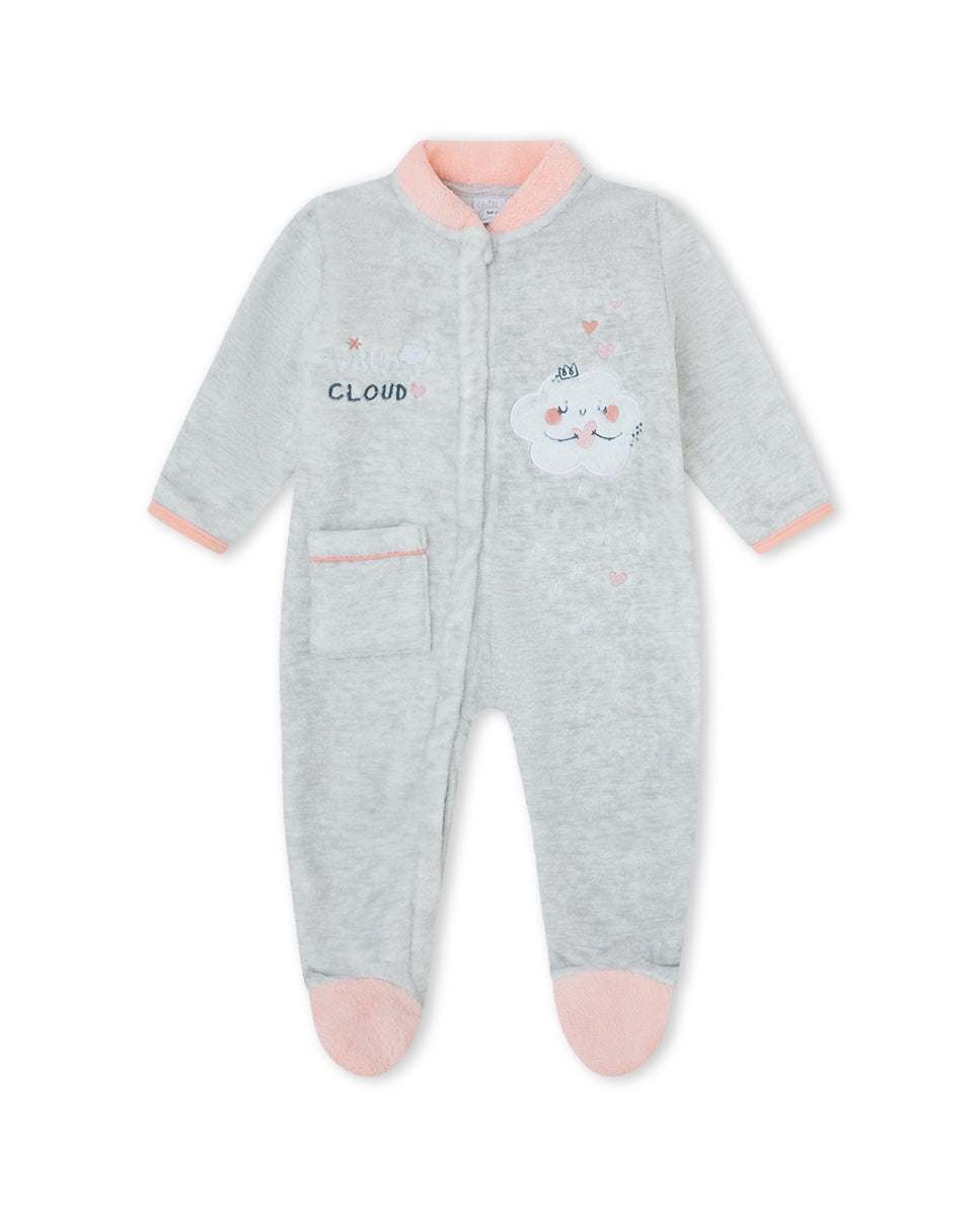 PELELE CREMALLERA NIÑA GRIS VIGORÉ