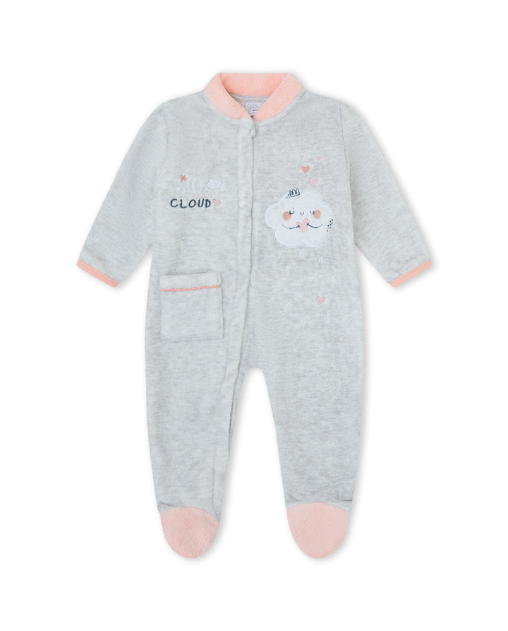 PELELE CREMALLERA NIÑA GRIS VIGORÉ