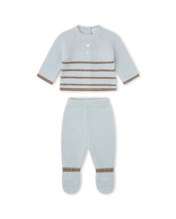 CONJUNTO TRICOT UNISEX GRIS VIGORÉ