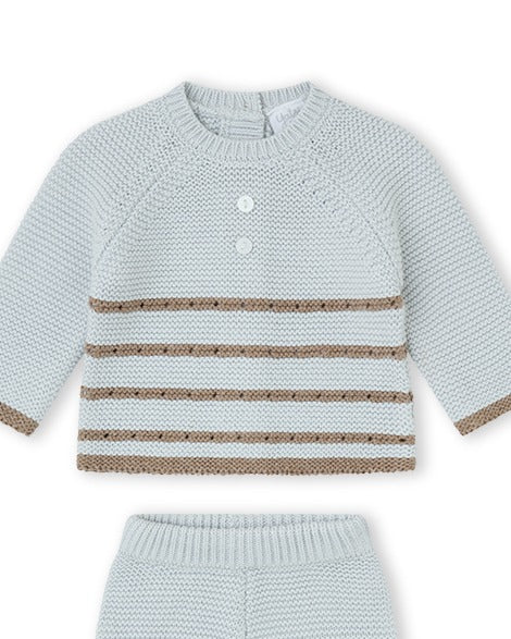 CONJUNTO TRICOT UNISEX GRIS VIGORÉ