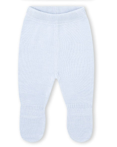 CONJUNTO TRICOT UNISEX CELESTE