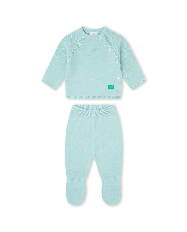 CONJUNTO TRICOT UNISEX VERDE
