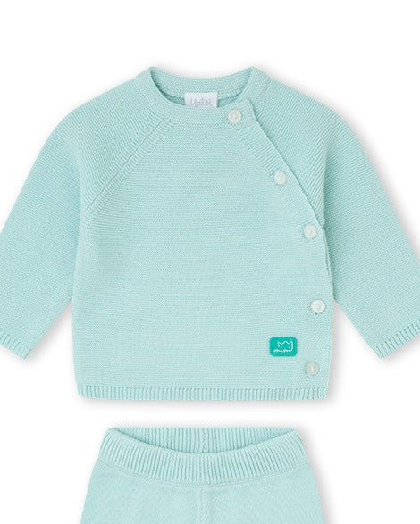 CONJUNTO TRICOT UNISEX VERDE
