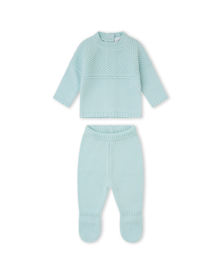 CONJUNTO TRICOT UNISEX AGUA