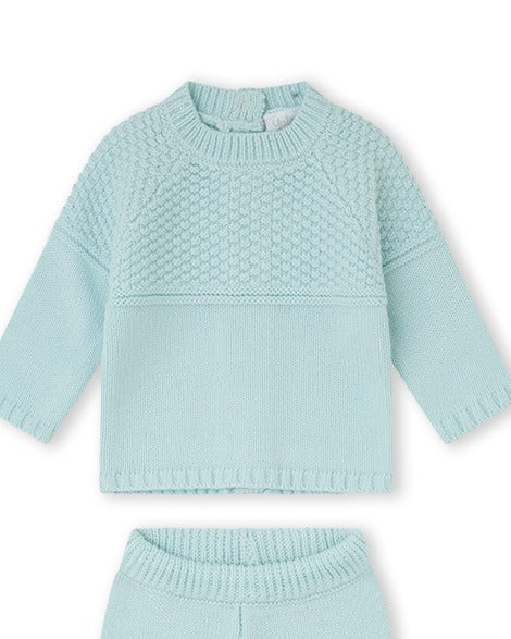 CONJUNTO TRICOT UNISEX AGUA