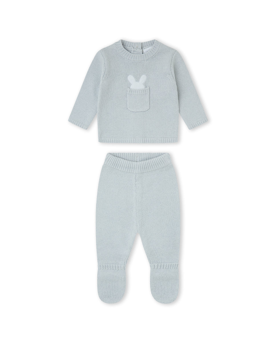 CONJUNTO TRICOT UNISEX GRIS VIGORÉ