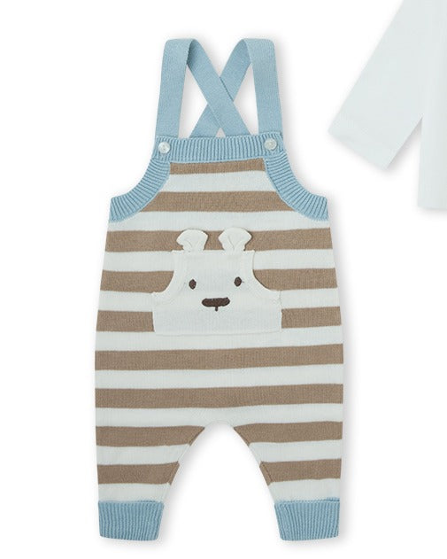 CONJUNTO TRICOT UNISEX BEIGE
