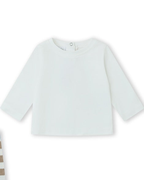 CONJUNTO TRICOT UNISEX BEIGE