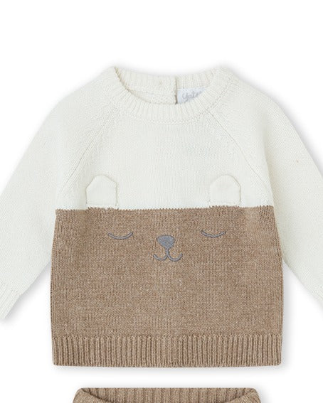 CONJUNTO TRICOT UNISEX GRIS VIGORÉ