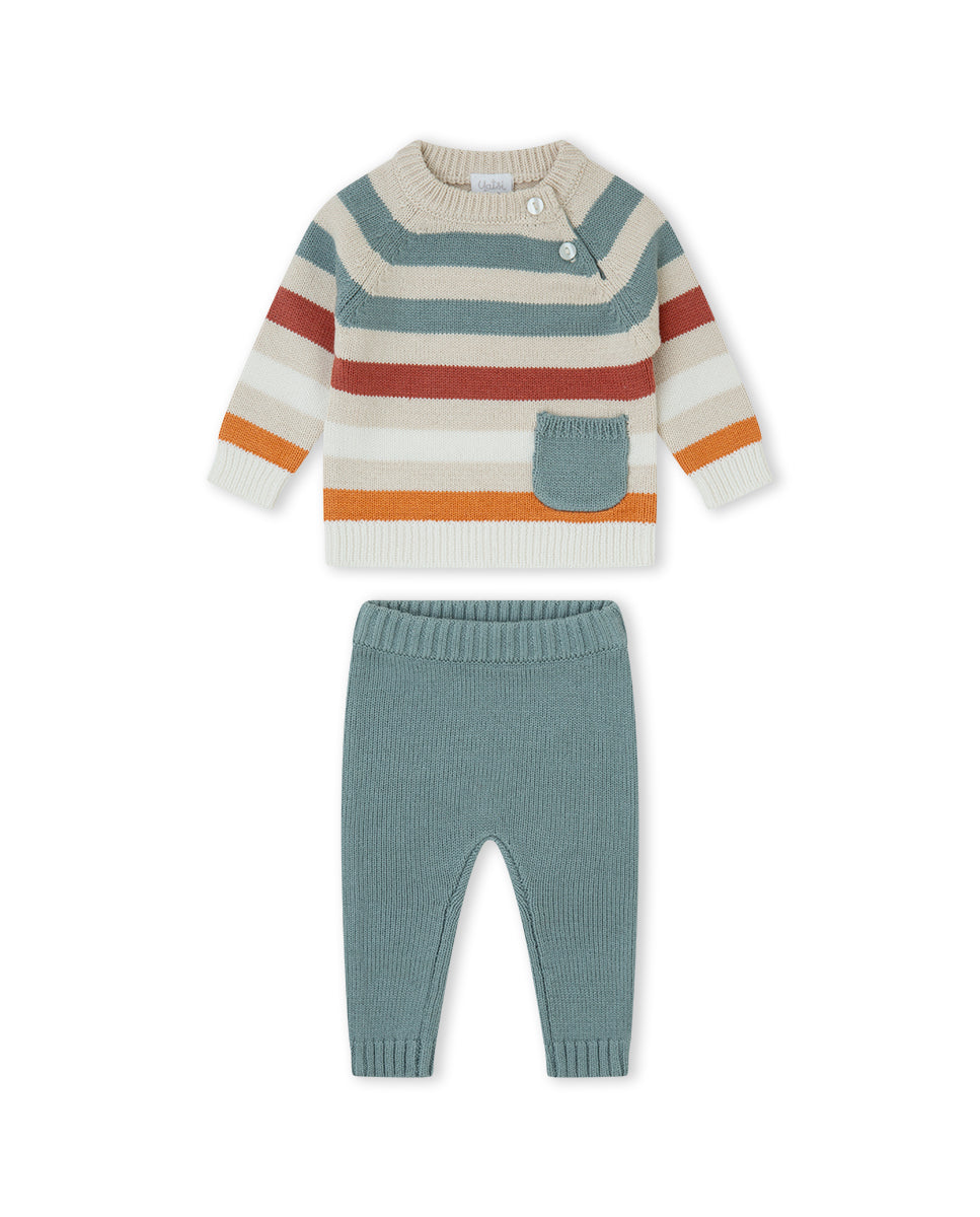 CONJUNTO 2 PIEZAS NIÑO MULTICOLOR