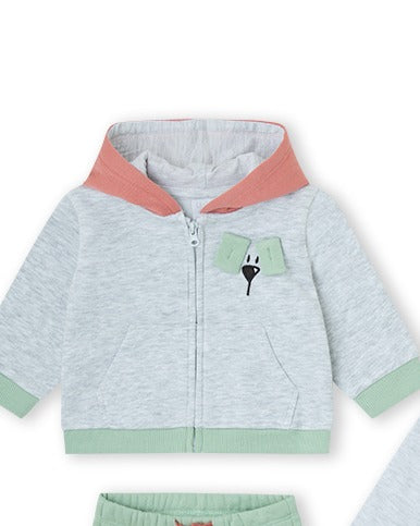 CONJUNTO 3 PIEZAS NIÑO GRIS VIGORÉ