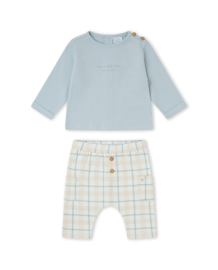 CONJUNTO 2 PIEZAS UNISEX AZUL