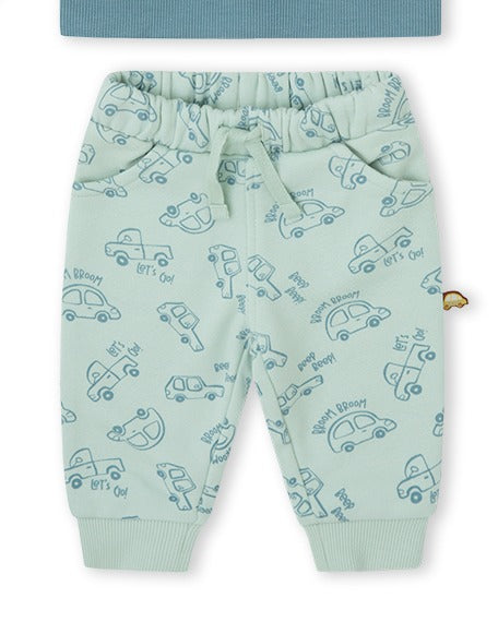 CONJUNTO 2 PIEZAS NIÑO VERDE