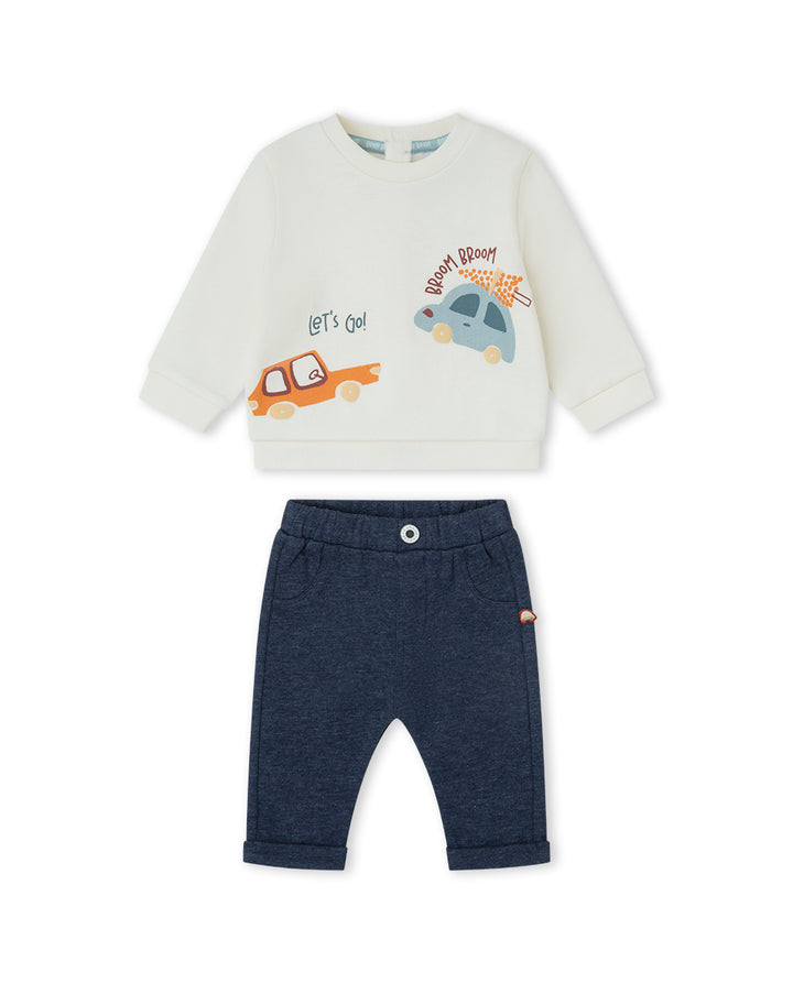 CONJUNTO 2 PIEZAS NIÑO CRUDO