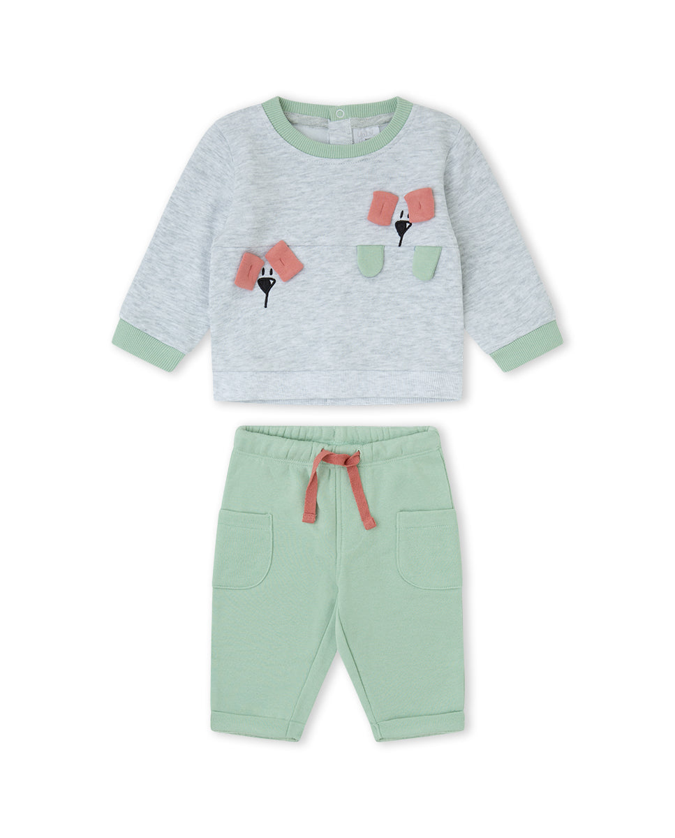 CONJUNTO 2 PIEZAS NIÑO GRIS VIGORÉ