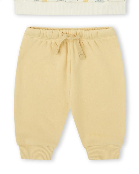 CONJUNTO 2 PIEZAS NIÑO BEIGE
