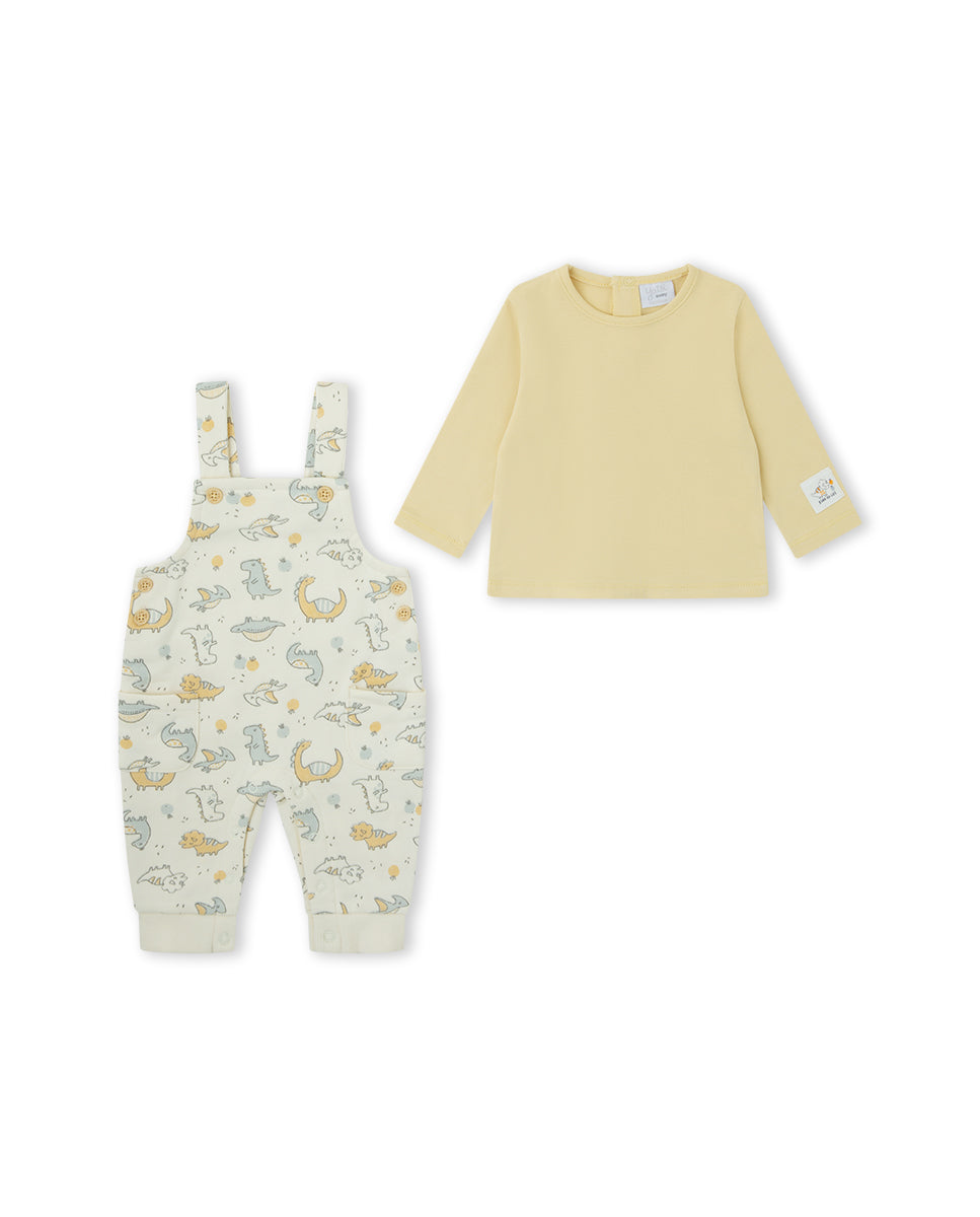 CONJUNTO PETO NIÑO BEIGE
