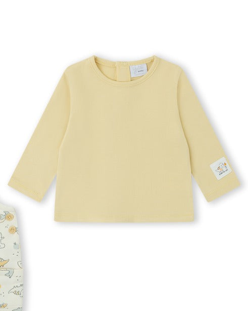 CONJUNTO PETO NIÑO BEIGE