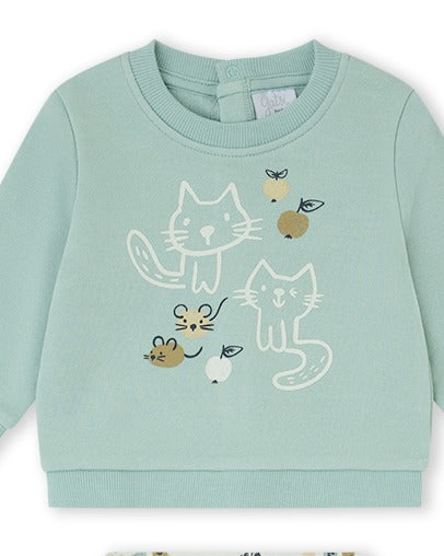 CONJUNTO 2 PIEZAS NIÑA VERDE