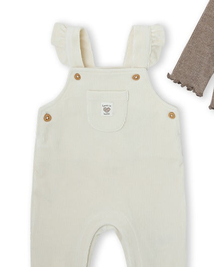 CONJUNTO PETO NIÑA TOSTADO