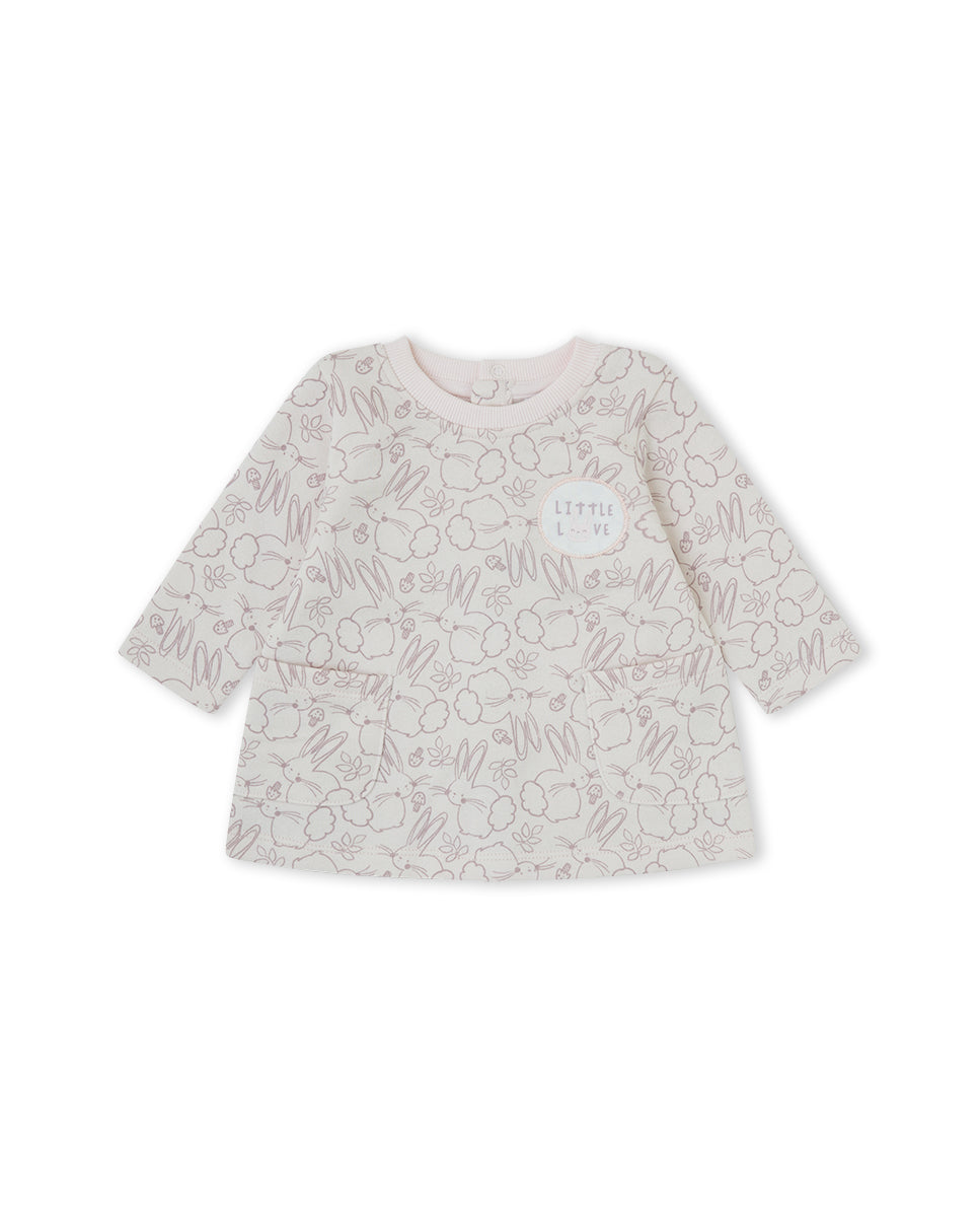 VESTIDO NIÑA ROSA