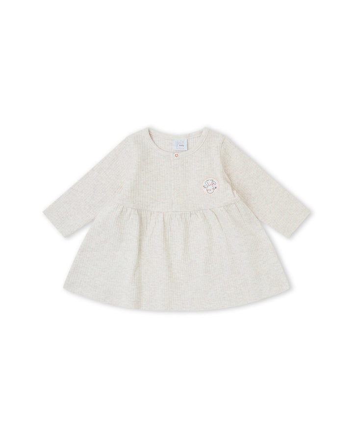 VESTIDO NIÑA CRUDO