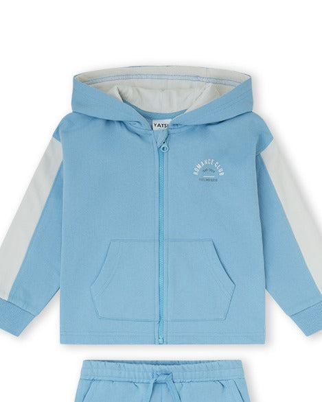 CHÁNDAL CON CAPUCHA NIÑA AZUL