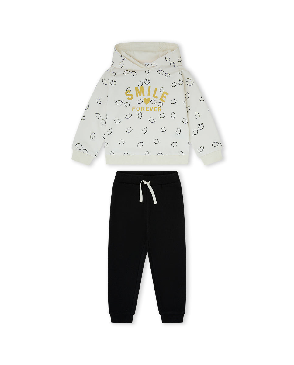 CHÁNDAL CON CAPUCHA NIÑA BEIGE