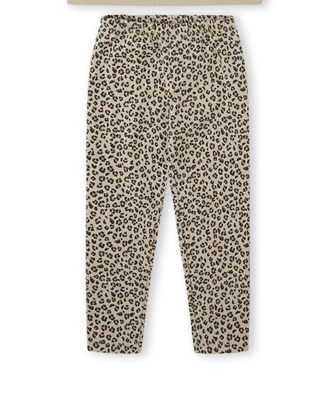 CONJUNTO LEGGINS NIÑA AMARILLO