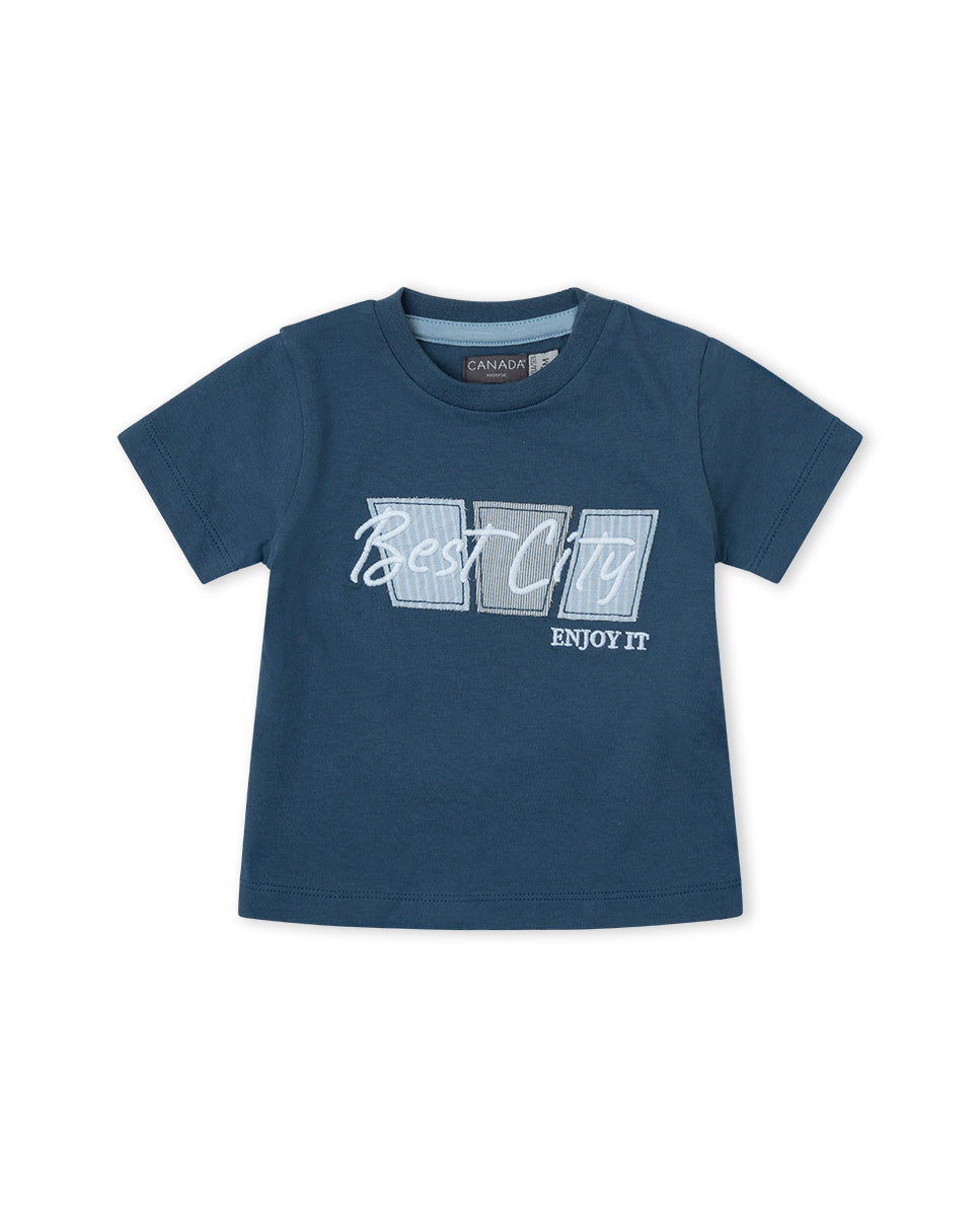 CAMISETA AZUL