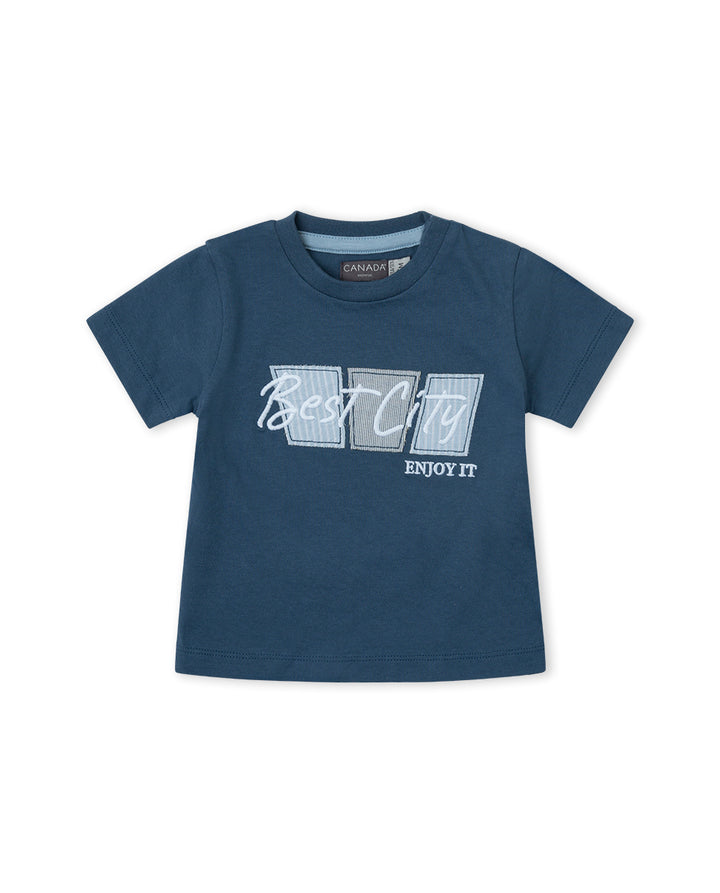 CAMISETA AZUL
