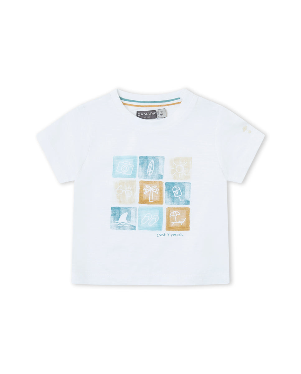 CAMISETA BLANCO