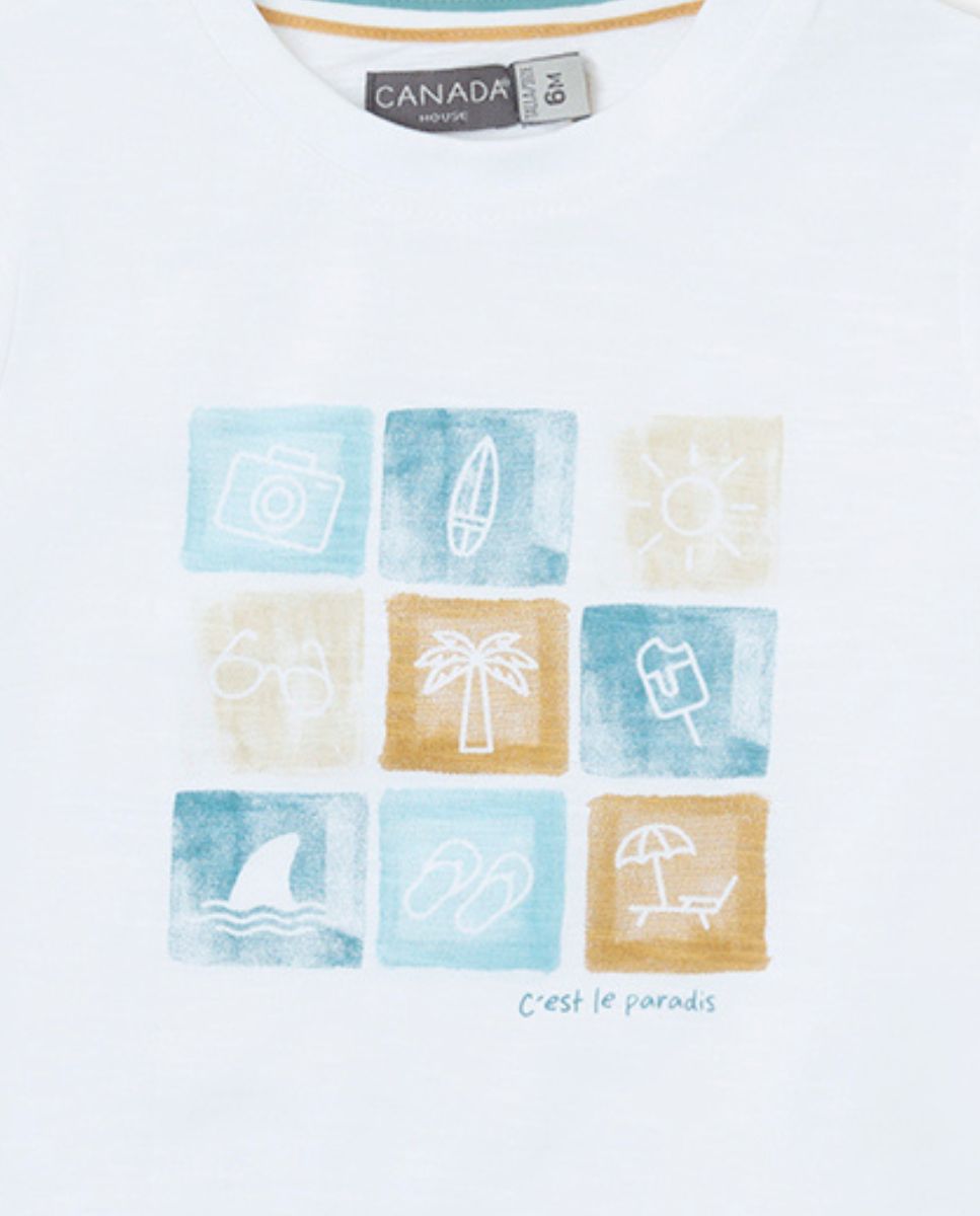 CAMISETA BLANCO