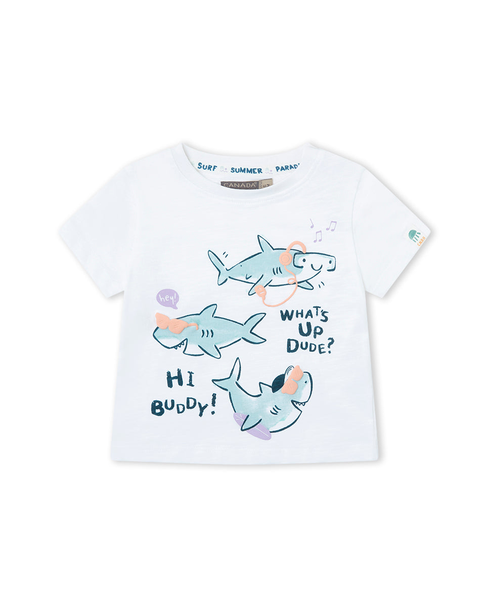 CAMISETA BLANCO