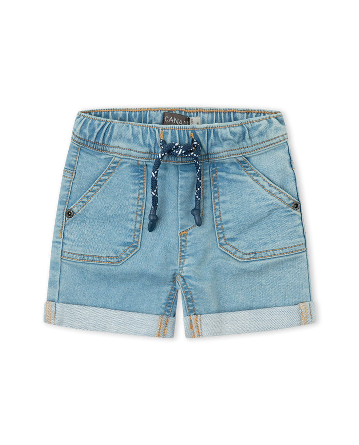 BERMUDA DENIM AZUL