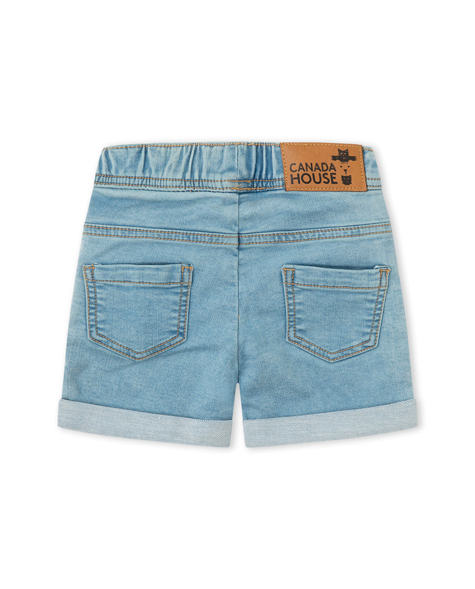 BERMUDA DENIM AZUL