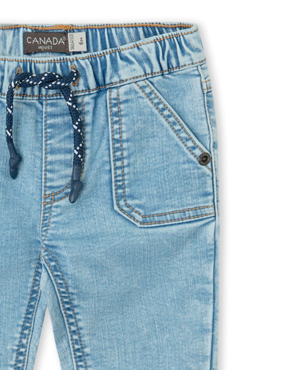 PANTALON DENIM AZUL