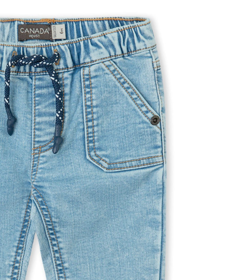 PANTALON DENIM AZUL