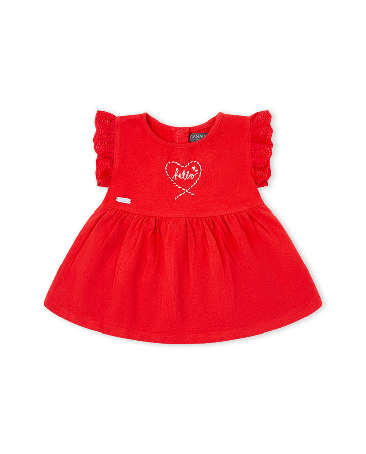 VESTIDO ROJO