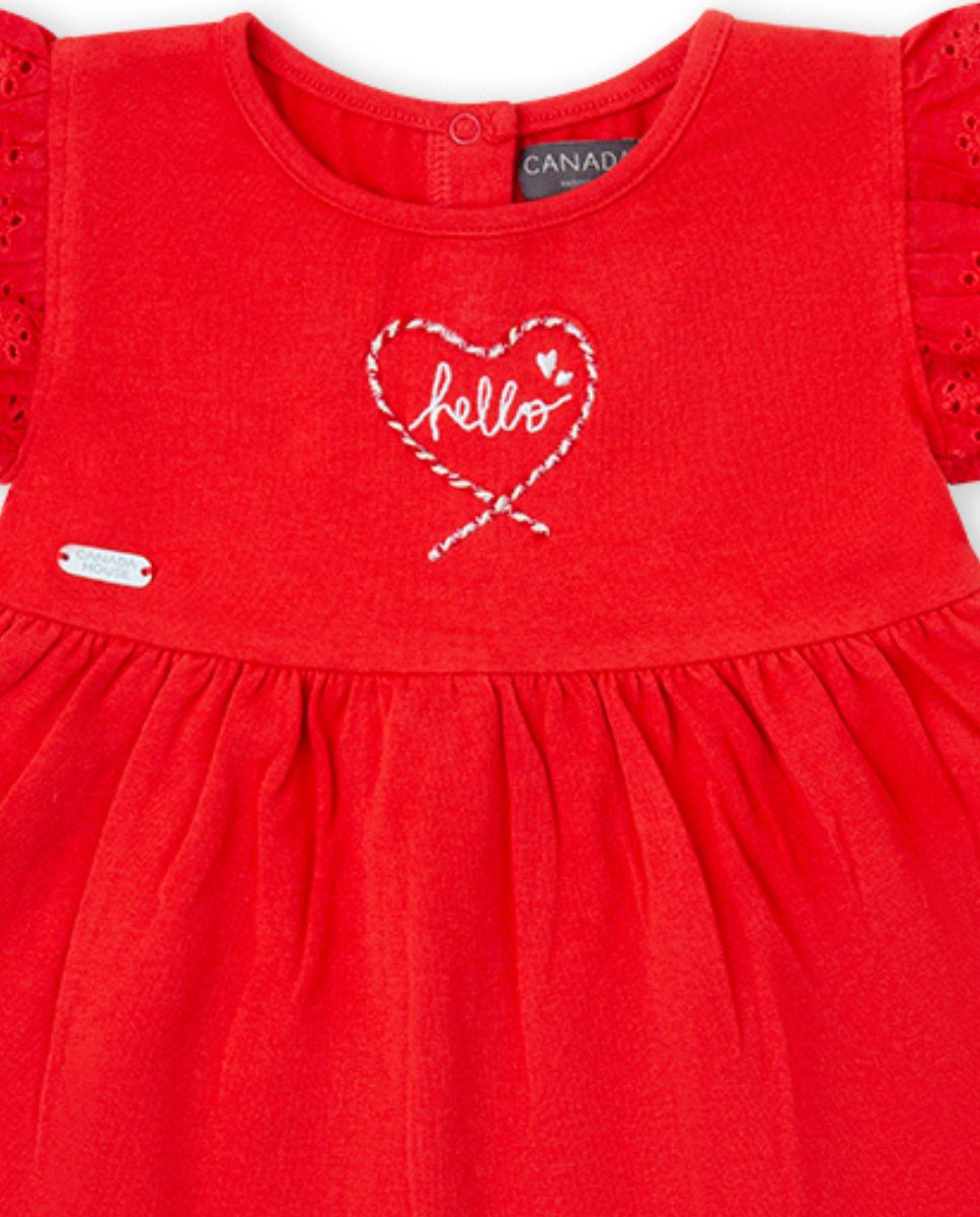 VESTIDO ROJO