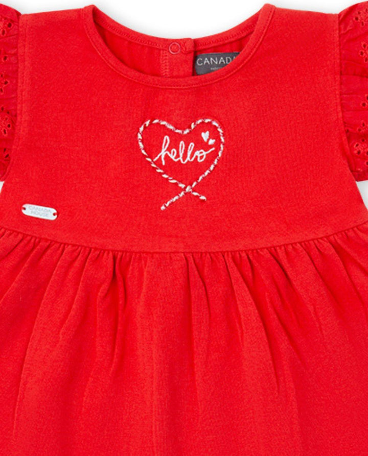 VESTIDO ROJO