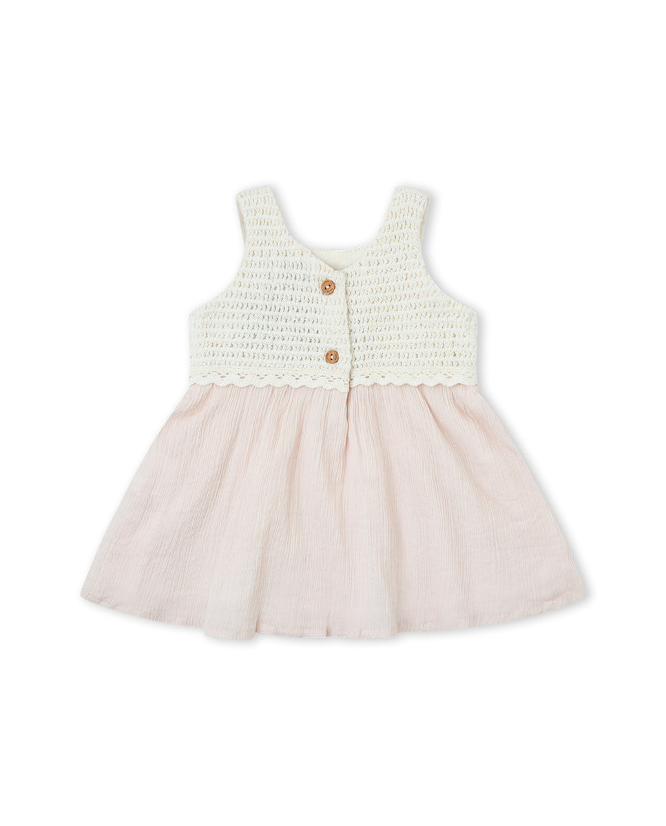 VESTIDO BEIGE
