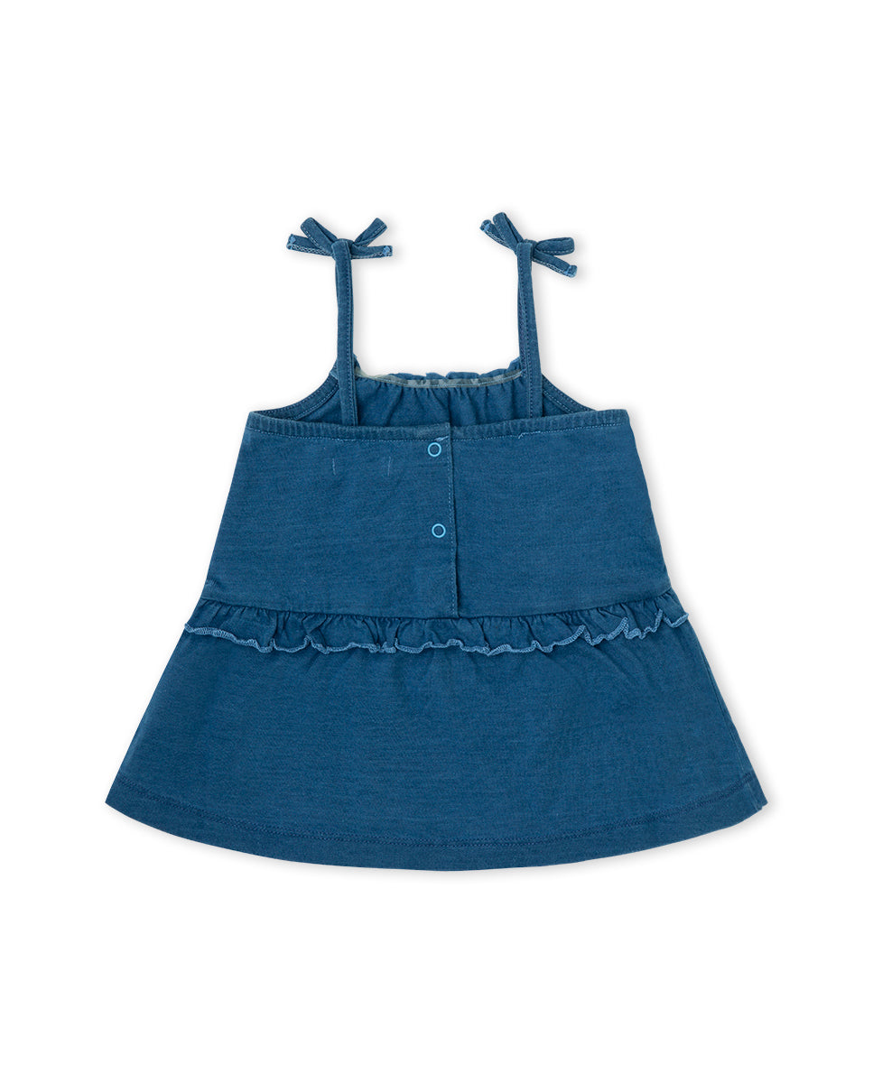 VESTIDO DENIM AZUL