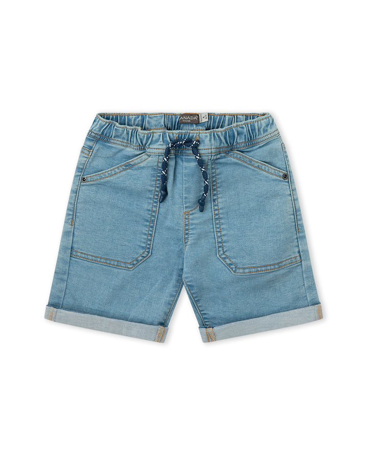BERMUDA DENIM AZUL