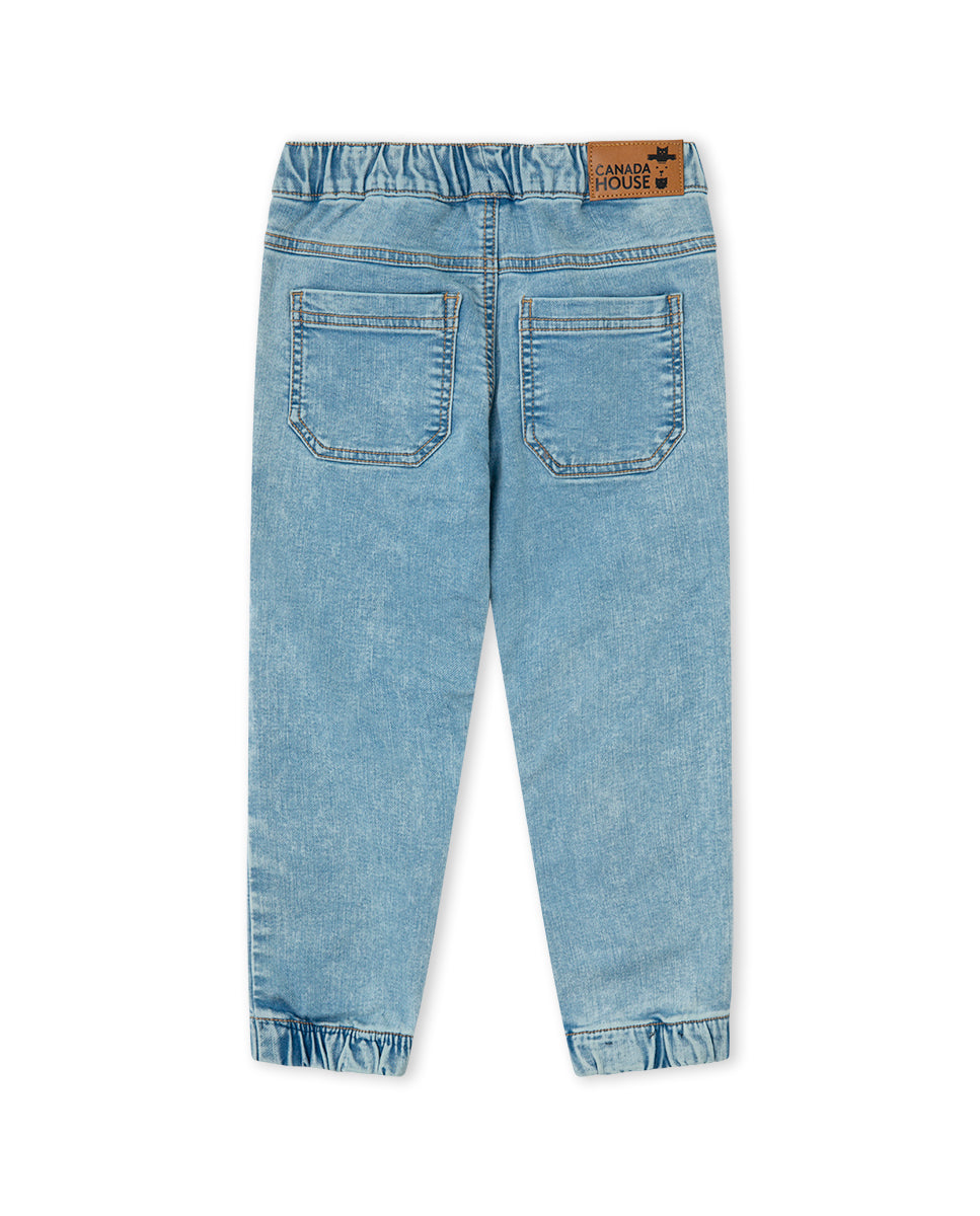 PANTALÓN DENIM AZUL