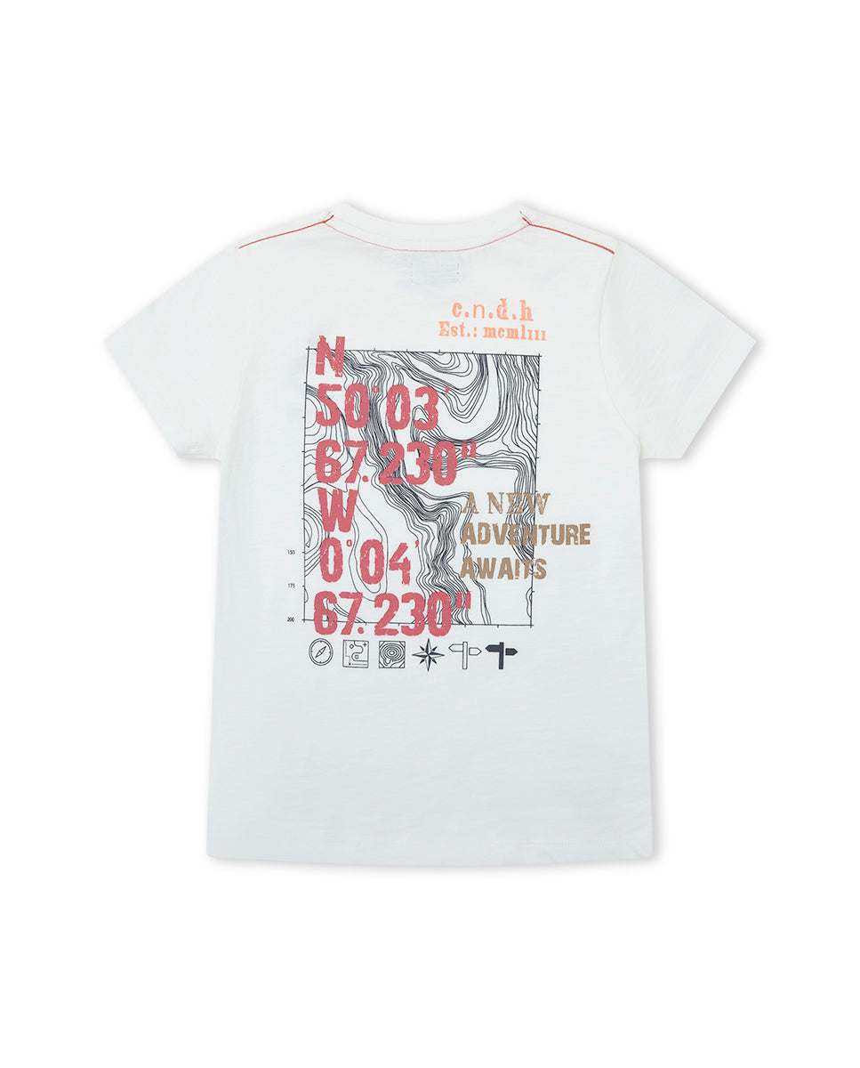 CAMISETA BEIGE
